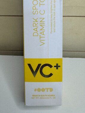 OOTD Dark Spot Vitamin C Toner 250ml With Niacinamide & Squalane Fragrance-Free